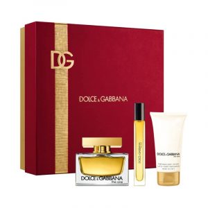 Dolce & Gabbana The One 75ml EDP Spray / 50ml Body Lotion / 10ml EDP Travel Spray